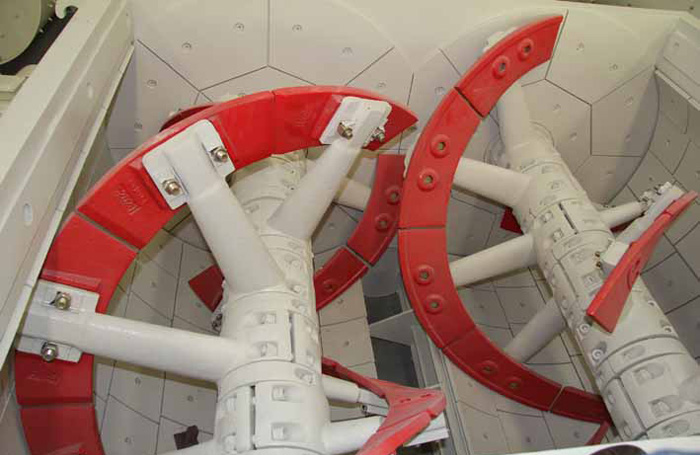 双卧轴混凝土搅拌机