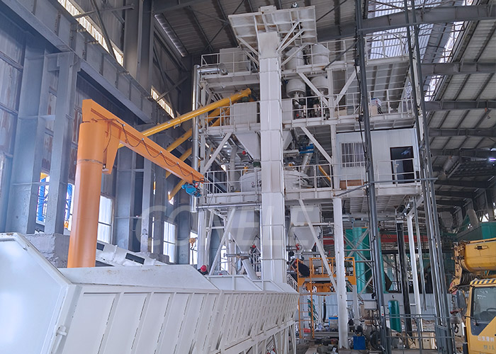 预应力风电塔筒混凝土搅拌站-预制构件UHPC搅拌站生产线