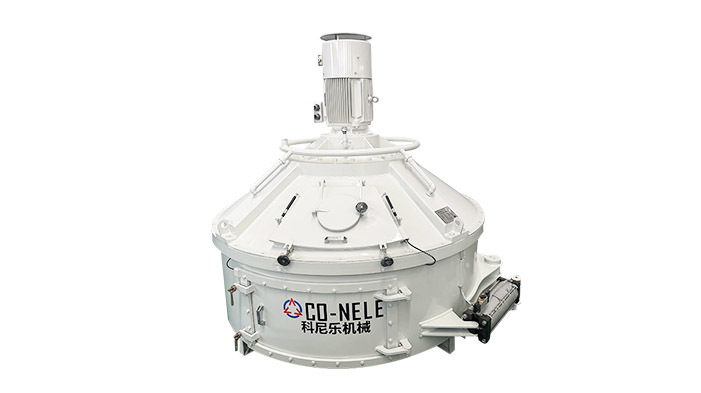 立轴行星式混凝土搅拌机气动卸料