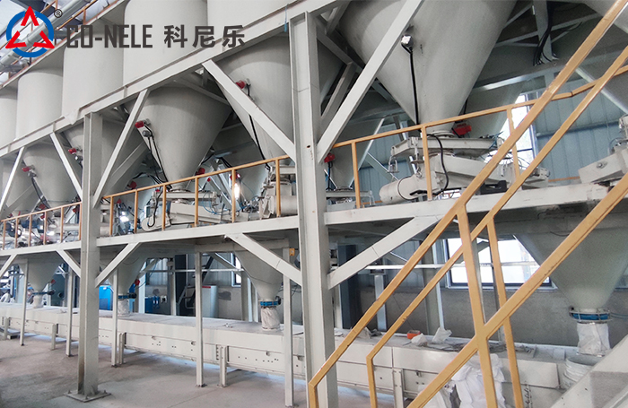 冶金行业搅拌机生产线