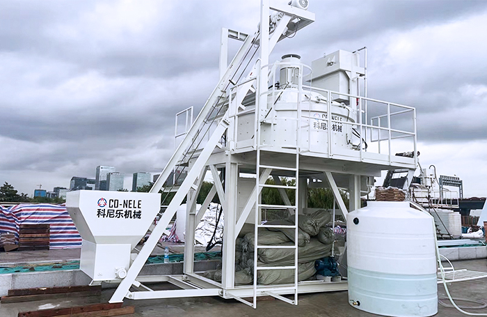 快搬式混凝土搅拌站