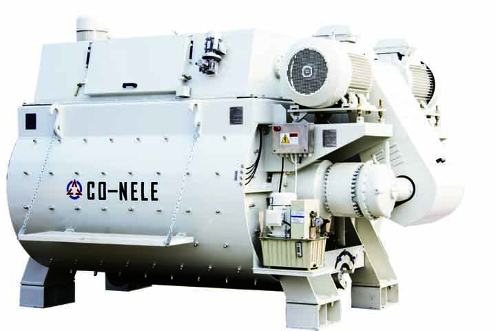 双卧轴强制式搅拌机