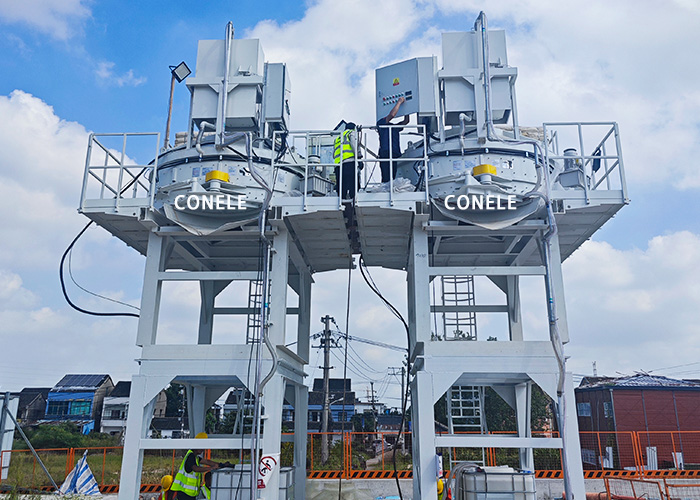 3868la银河总站模浚？榛疷HPC快搬式混凝土搅拌站