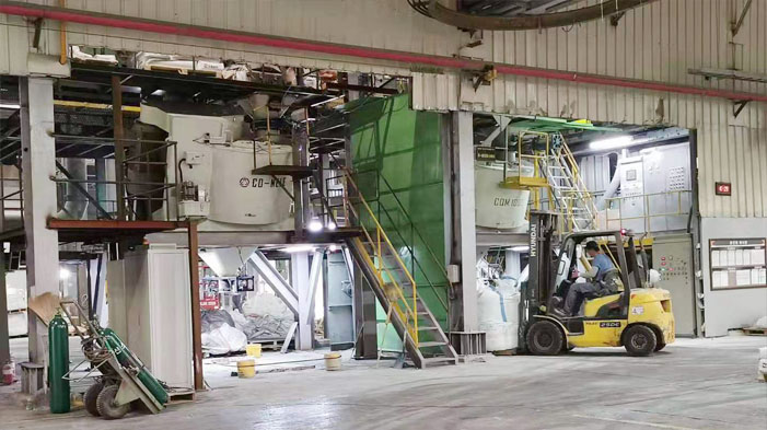 耐火质料混淆手艺-强力混淆机