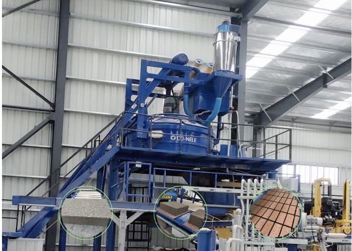 湿法制砖搅拌机