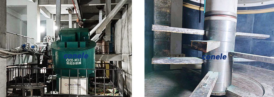 两台3868la银河总站CR19 750L强力混淆机在耐火质料生产中的乐成应用